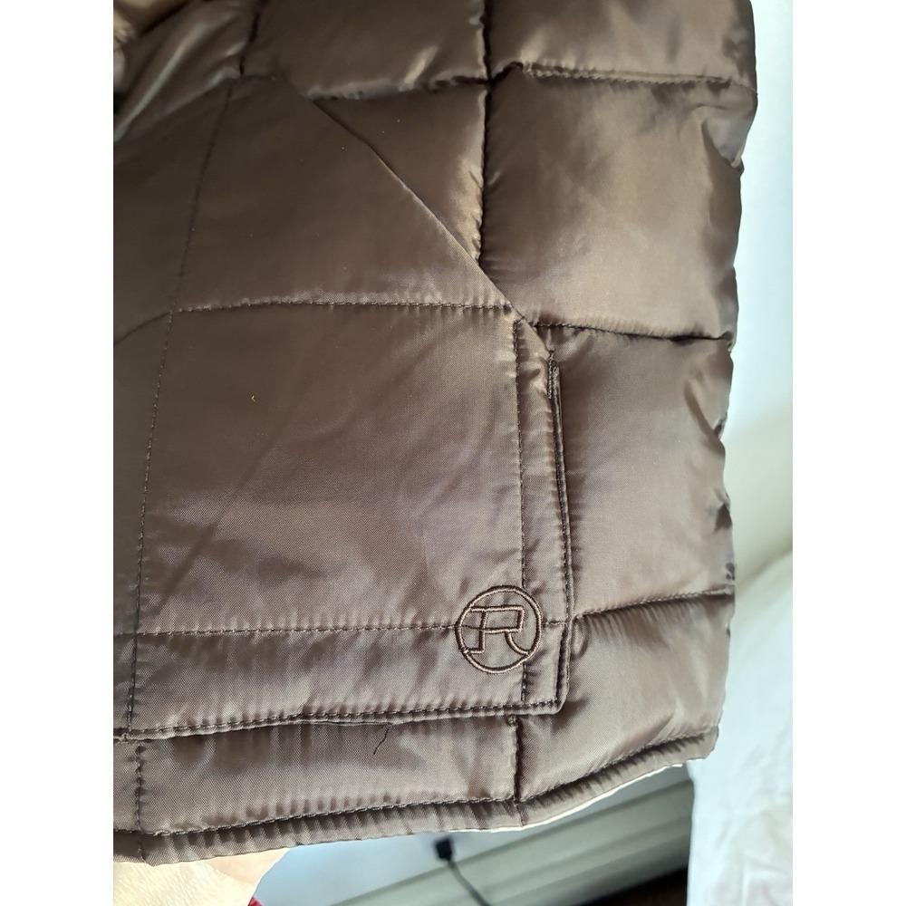 Roper Range Gear Puffer Vest Youth Boy Large Brown Cowboy‎ Rancher Cattleman - Picture 5 of 7